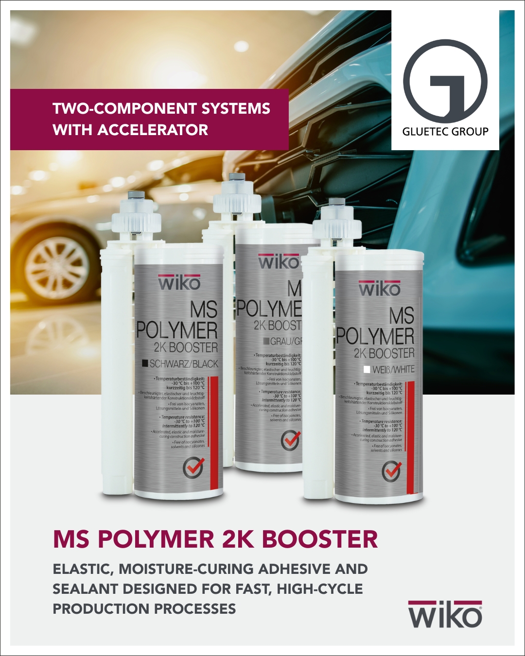 Elastyczne klejenie i uszczelnianie – MS POLYMER 2K BOOSTER
