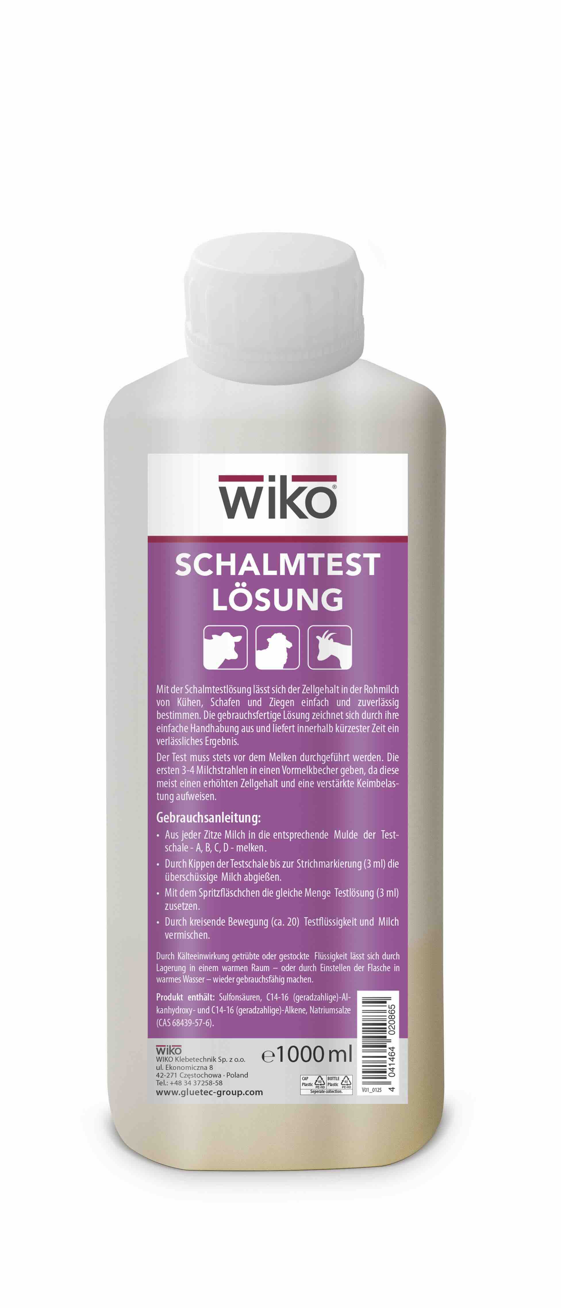 Test kalifornijski do wykrywania mastitis