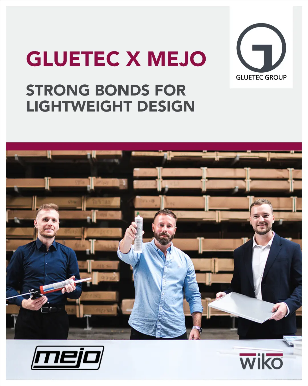 Silne partnerstwo w branży lekkich konstrukcji budowlanych – mejo i GLUETEC wyznaczają standardy