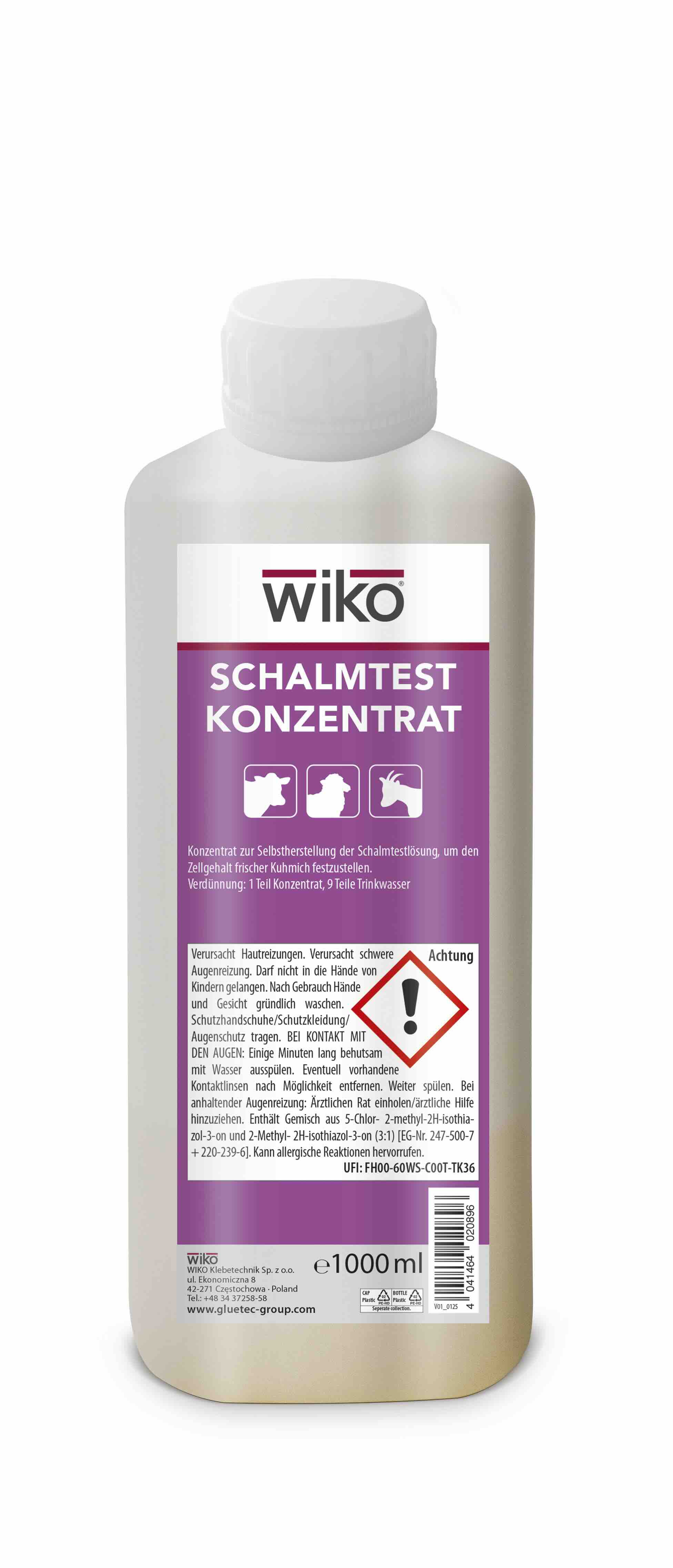 California Mastitis Test koncentrować się